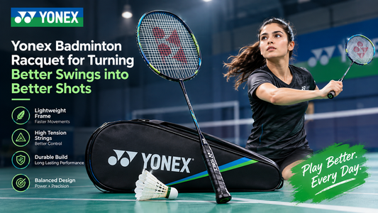 Yonex Badminton Racquet for Turning Better Swings into Better Shots