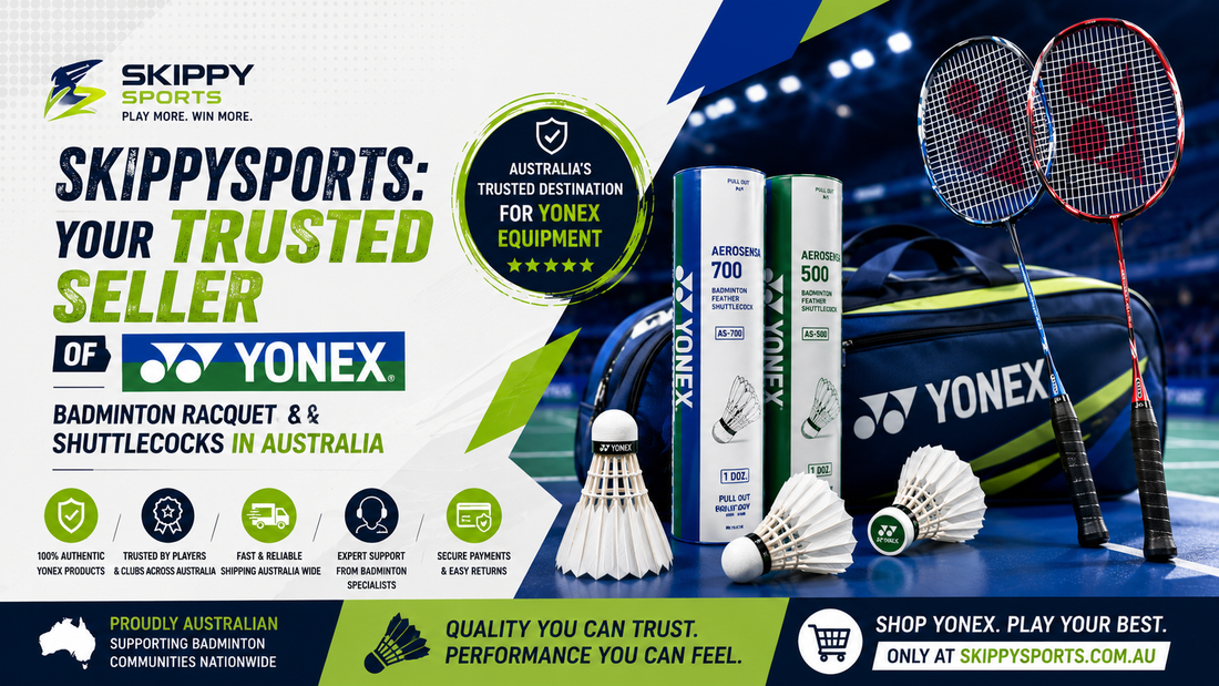 SkippySports: Your Trusted Seller of Yonex Badminton Racquets & Shuttlecocks in Australia