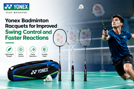 Yonex Badminton Racquets for Improved Swing Control and Faster Reactions