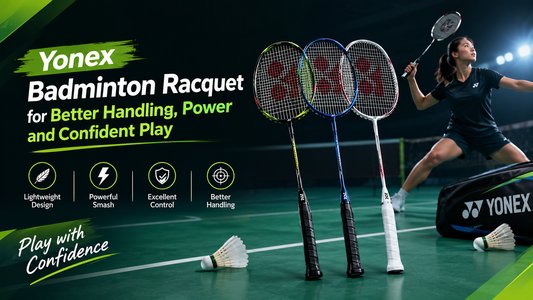 Yonex Badminton Racquet for Better Handling, Power and Confident Play