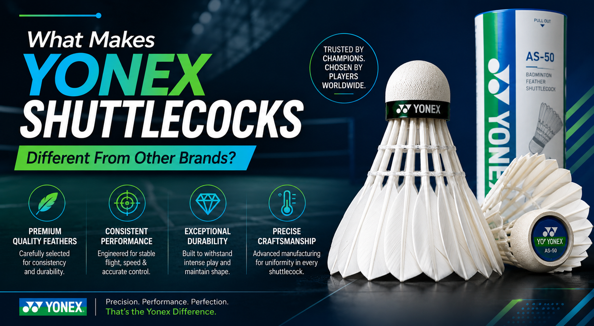 What Makes Yonex Shuttlecocks Different From Other Brands?