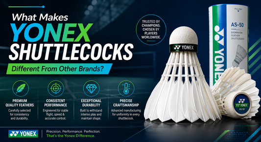 What Makes Yonex Shuttlecocks Different From Other Brands?