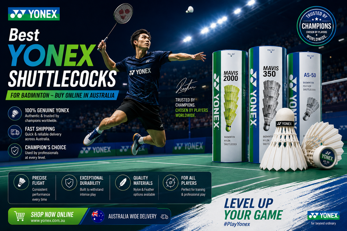 Best Yonex Shuttlecocks for Badminton – Buy Online in Australia