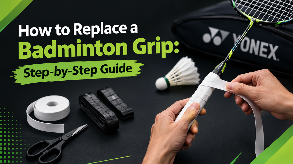 How to Replace a Badminton Grip: Step-by-Step Guide