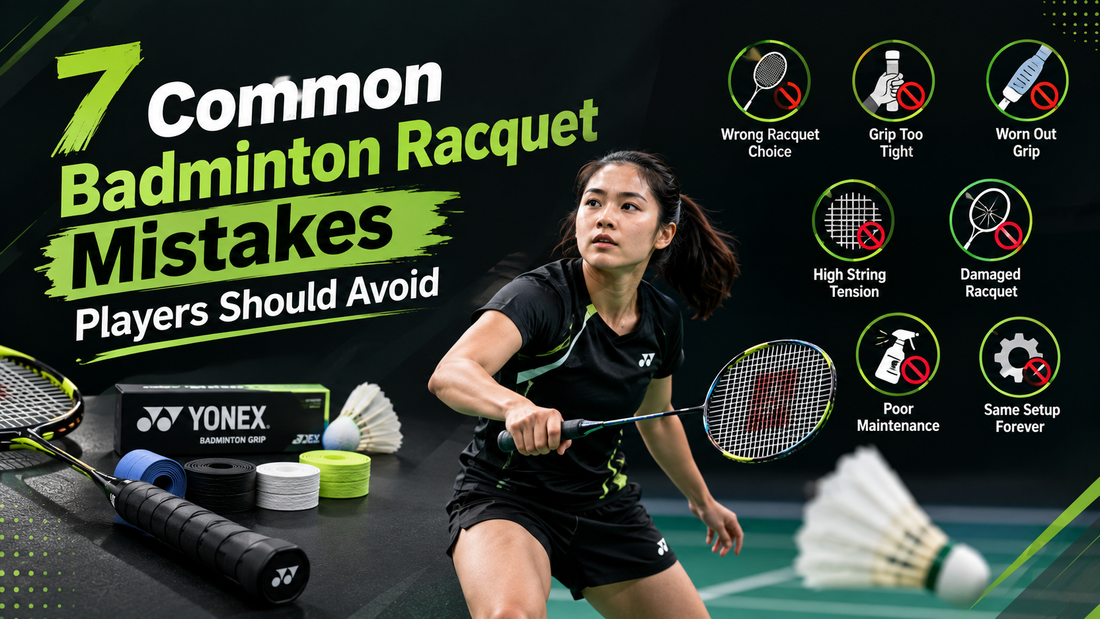 Common Badminton Racquet Mistakes Players Should Avoid