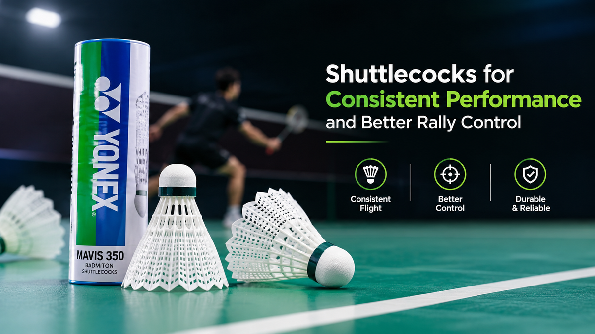 Shuttlecocks for Consistent Performance and Better Rally Control