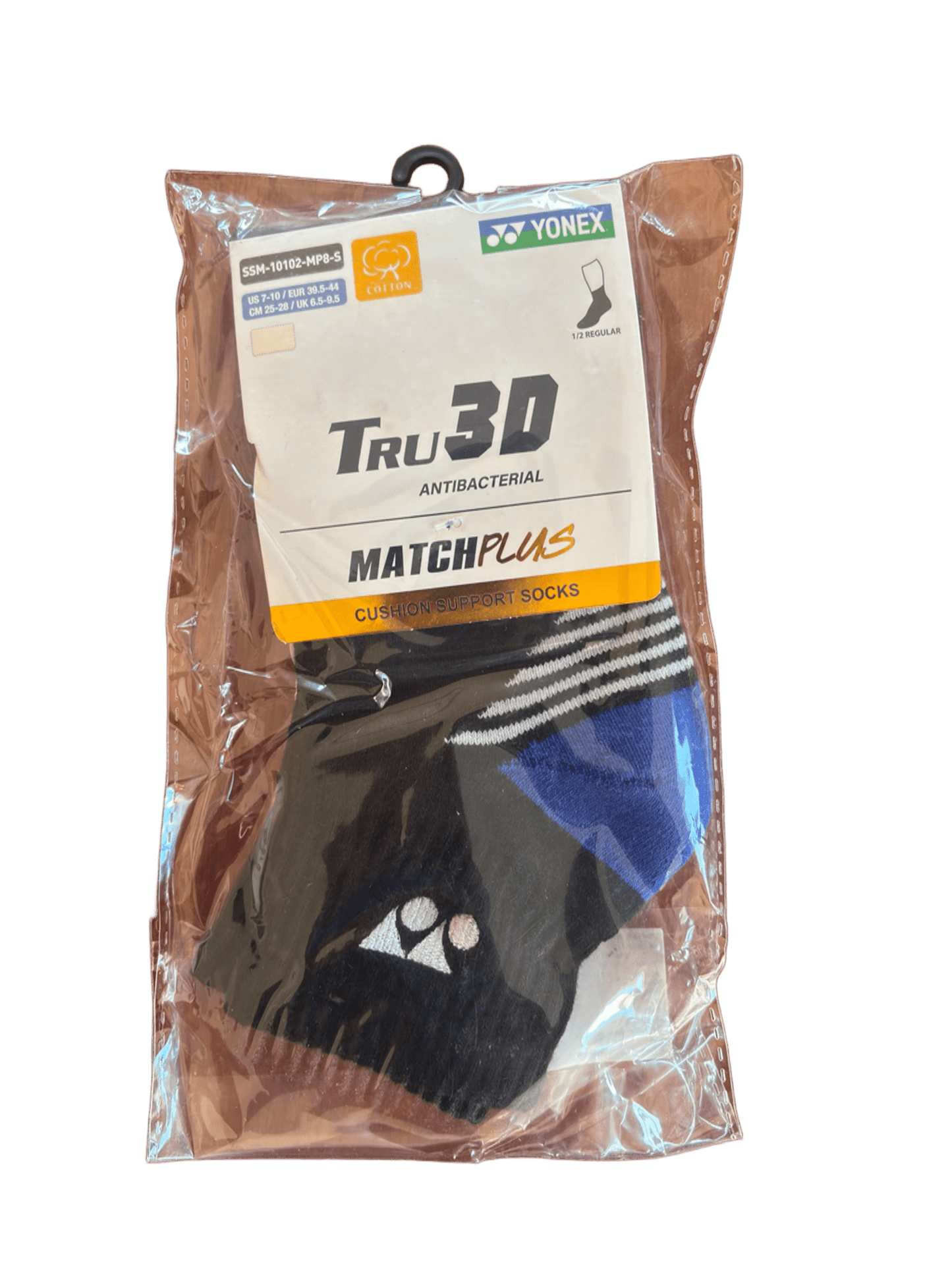 Yonex badminton socks — cushioned indoor court sports socks with arch support, available in Australia
