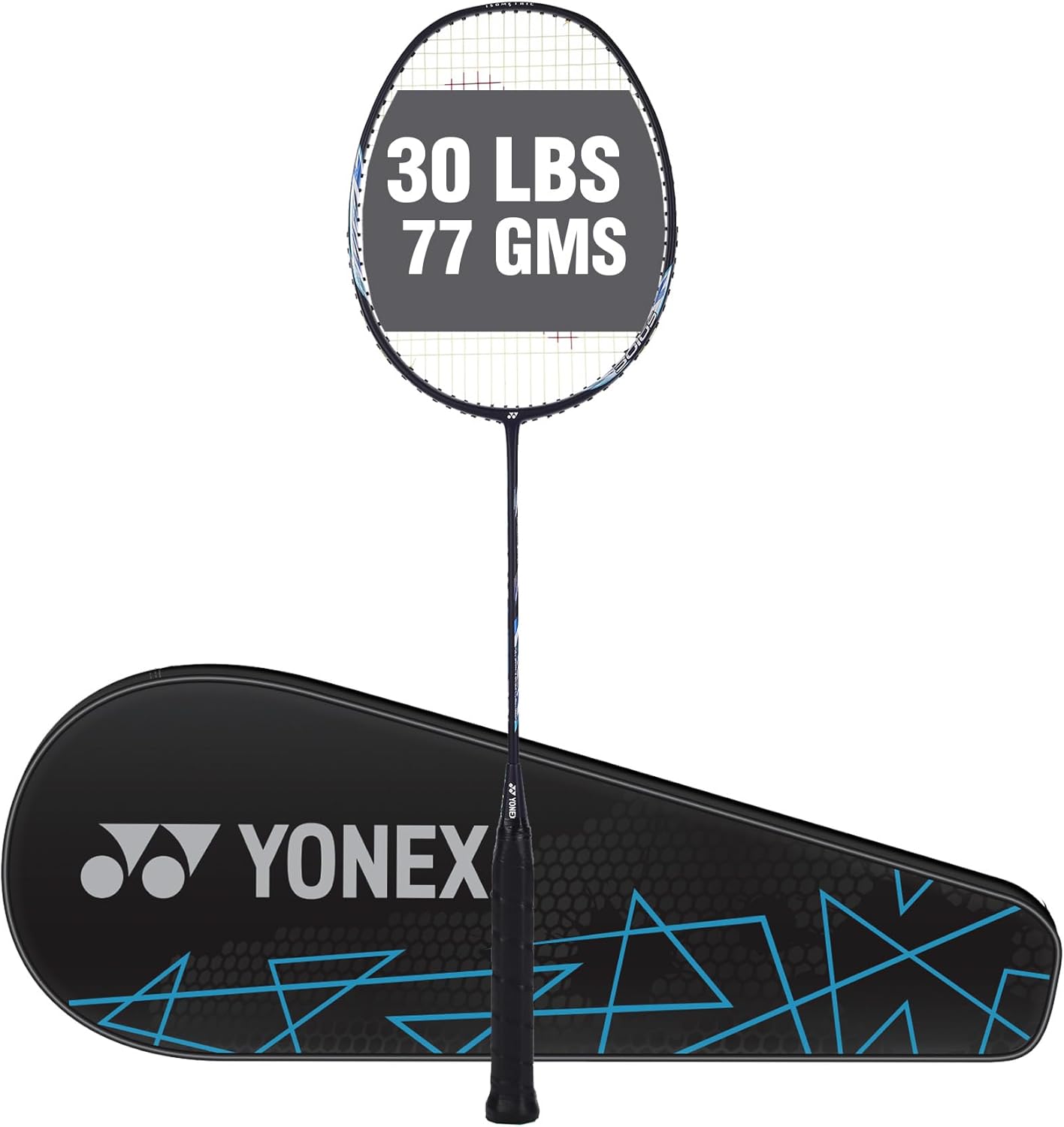 Yonex Astrox 27i badminton racquet with lightweight graphite frame and pre-strung design for powerful smashes and fast swings
