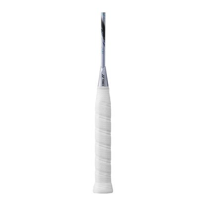 Detail of the white grip on the Yonex Astrox 88D Game badminton racquet