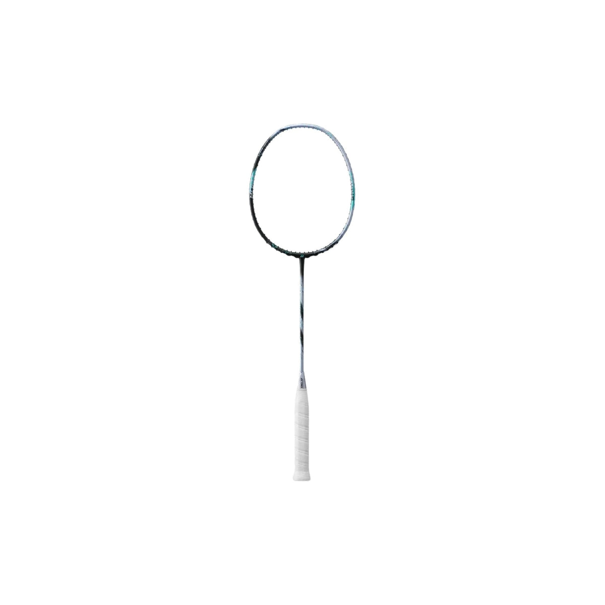 Yonex Astrox 88D Tour badminton racquet frame in silver, black and teal unstrung isometric head and graphite shaft
