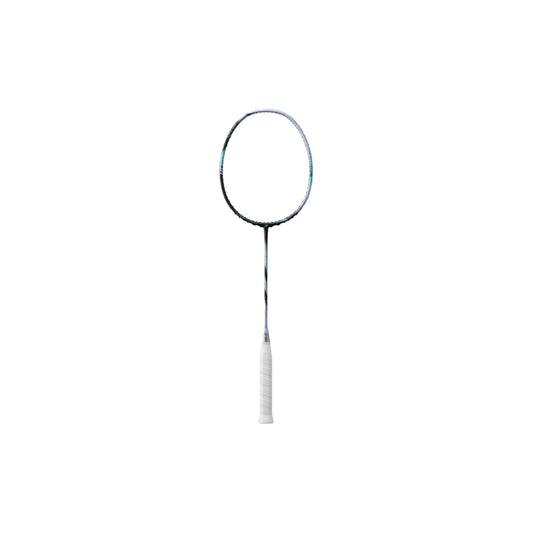 Yonex Astrox 88D Tour badminton racquet frame in silver, black and teal unstrung isometric head and graphite shaft
